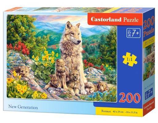 Puzzle 200el 222087 Castorland 40x29cm