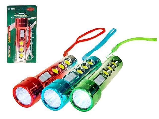 Latarka 11cm LED 598225 ładowanie USB