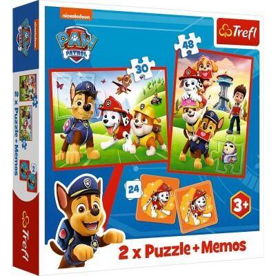 Puzzle 2w1 933376 R20 Trefl + memo