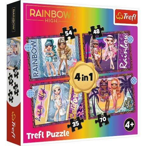 Puzzle 4w1 346145 Trefl 28,5x20,5cm