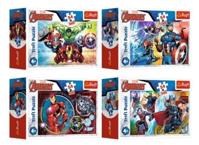 Puzzle 54el mini Avengers