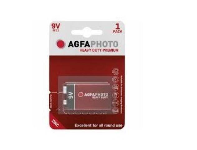 Bateria 9V 6F22 AGFA