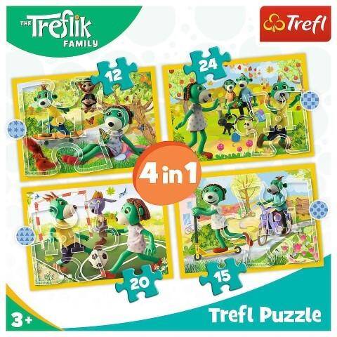 Puzzle 4w1 343588 R20 Trefl 28,5x20,5cm