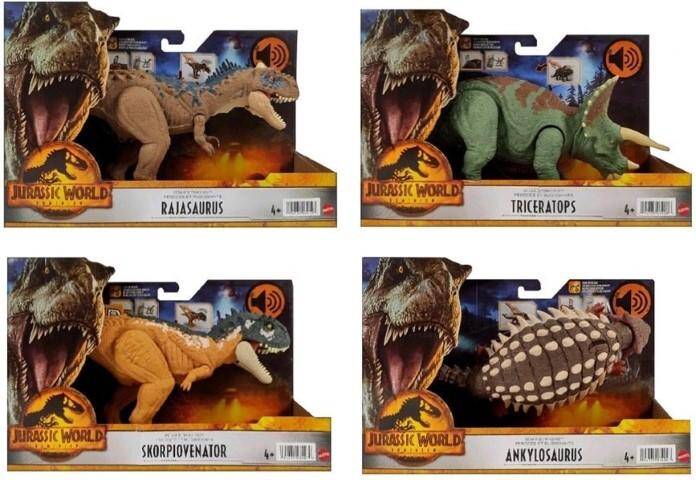 Dinozaur HDX17 R20 Mattel z dźwiekiem
