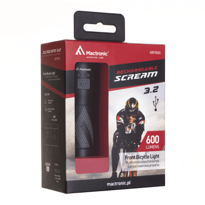 Lampa przednia Mactronic SCREAM 3.2 600l