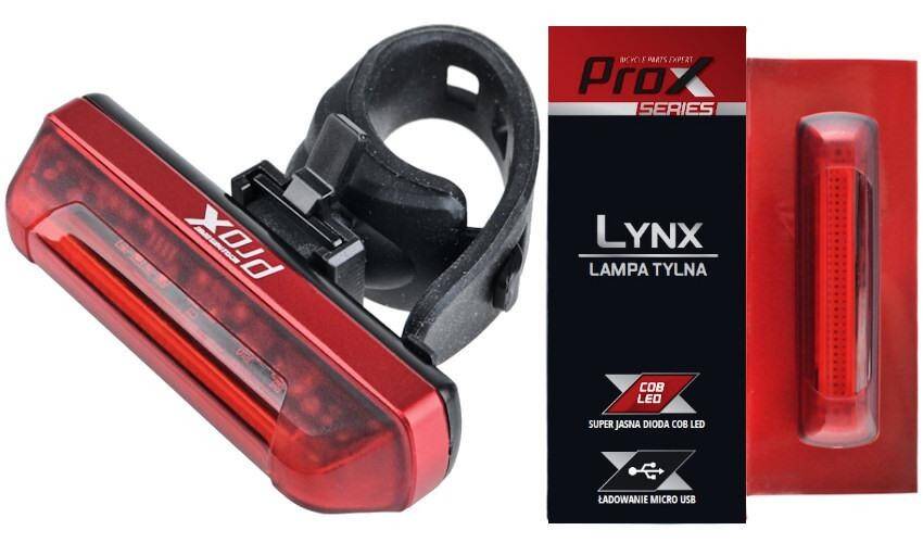 Lampa tył prox LYNX 30lm USB