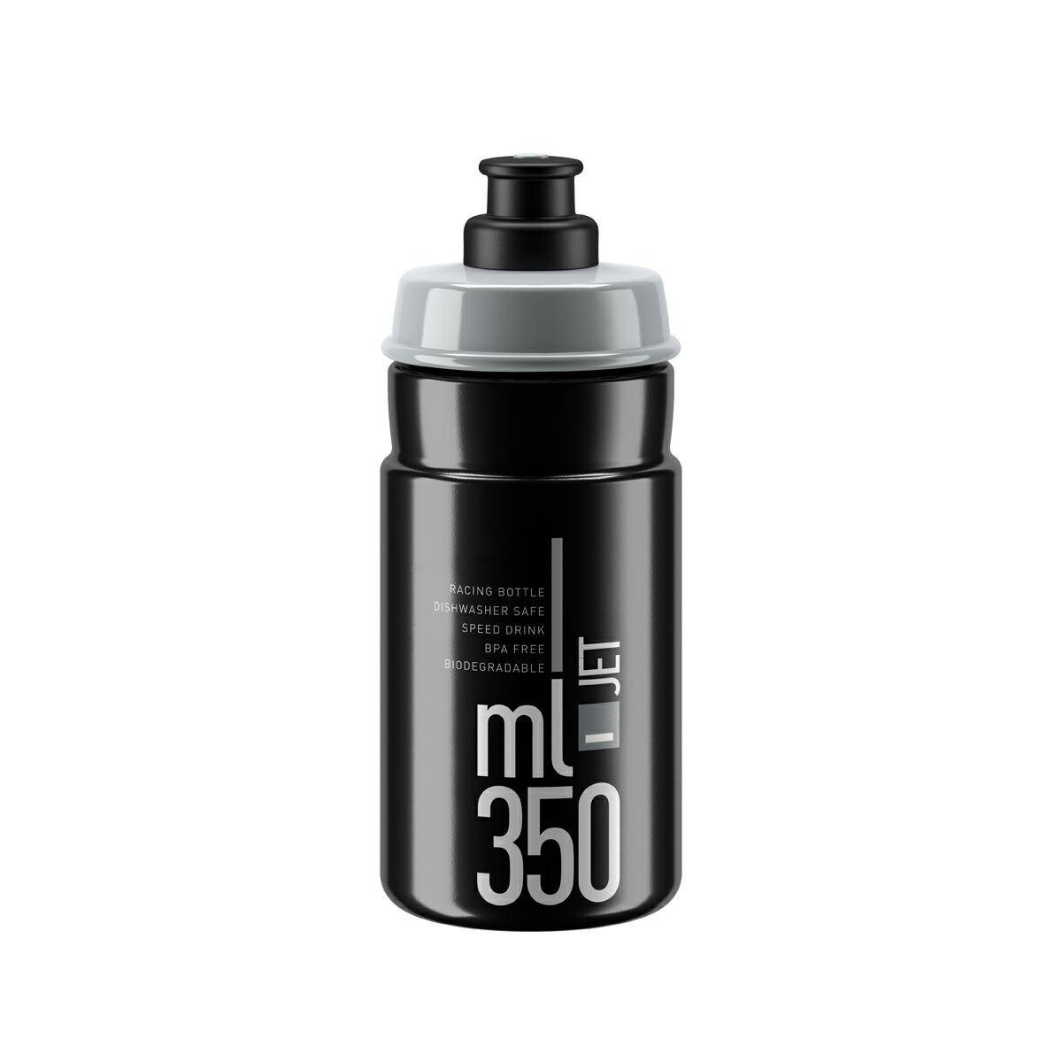 Bidon Elite Jet czarny 350ml