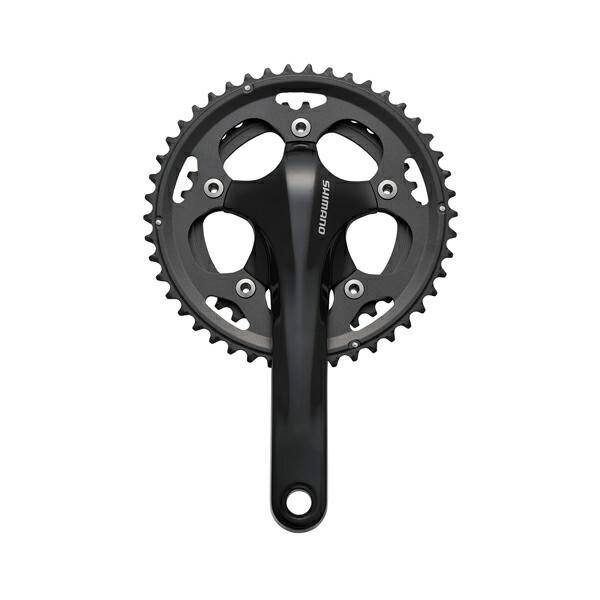 FCCX50 46/36T 10rz 175mm czarna b/ł