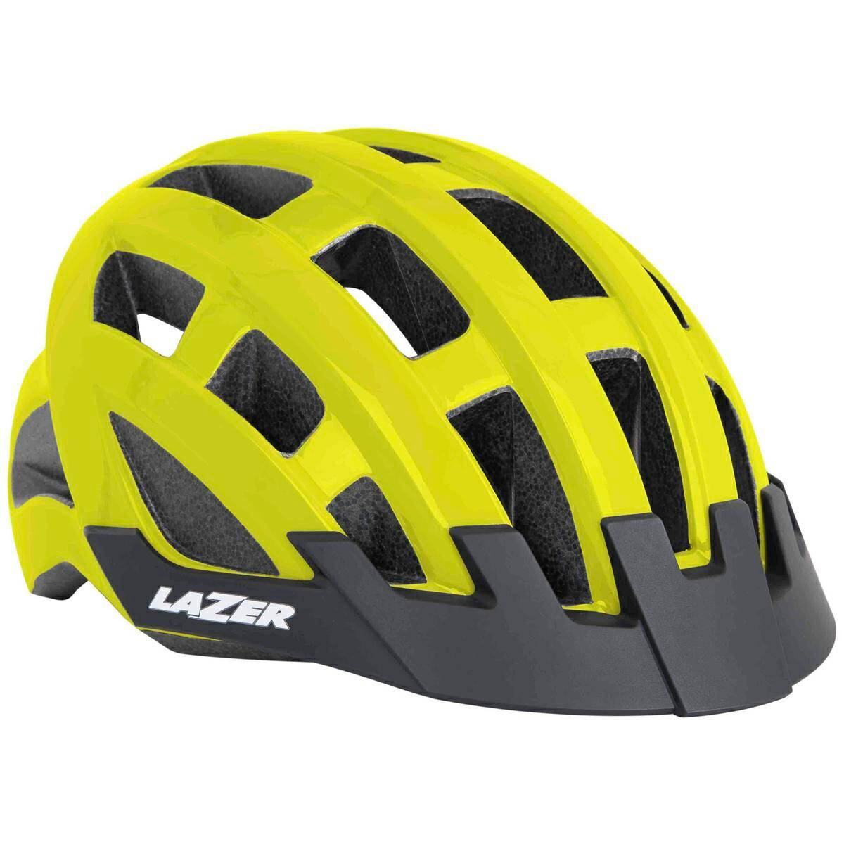 Kask Lazer Compact Flash Yellow 54-61 cm
