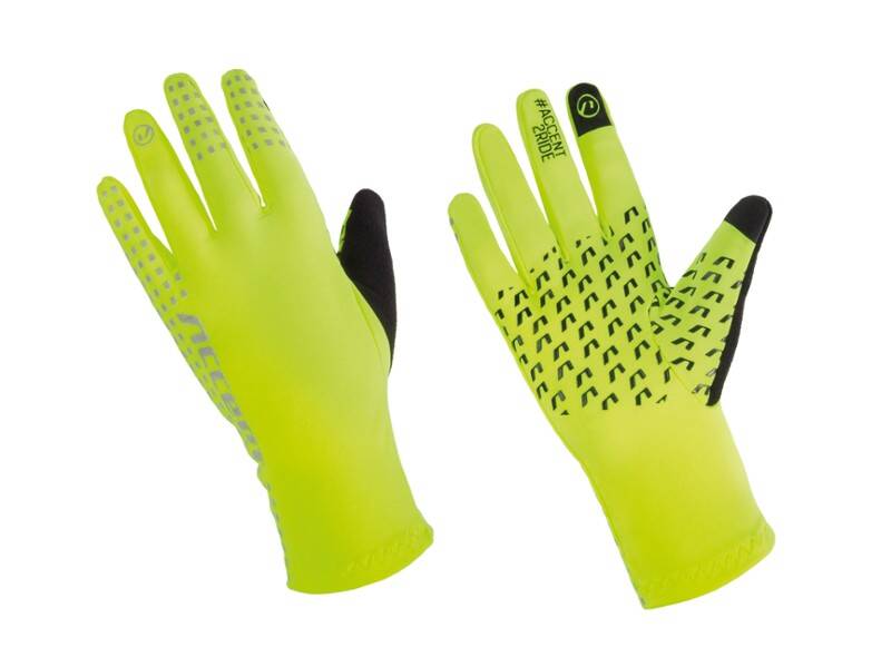 Rękawiczki ACCENT GRIPPER neon L