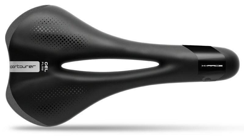 Siodło SPORTOURER X-RACE Gel Flow żelowe