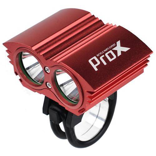 Lampa przód PROX dual power 2xcree czerw