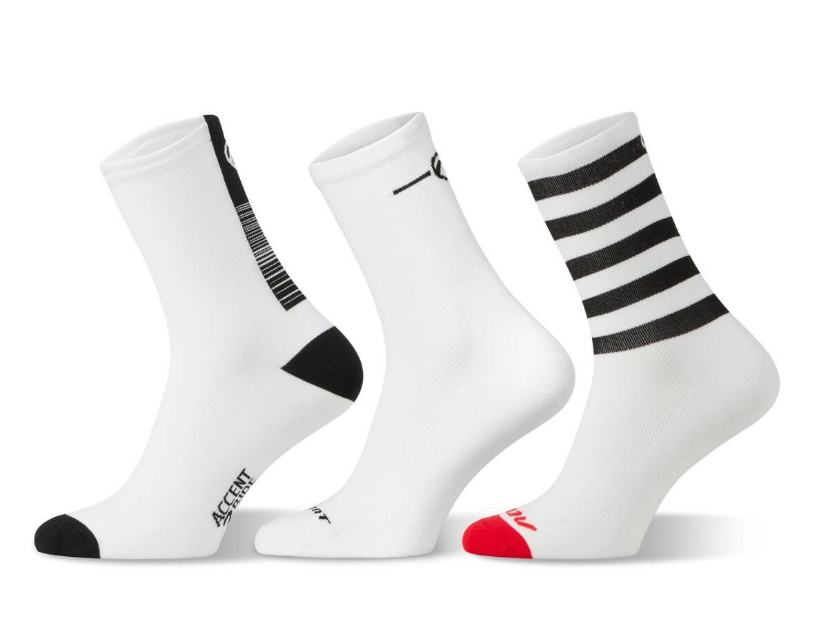 Zestaw skarpetek Accent White L 42-44