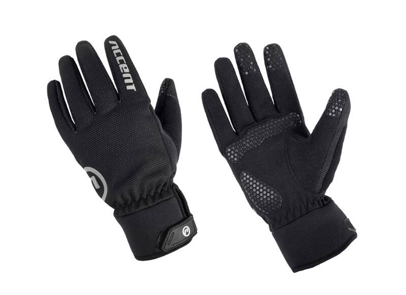 Rękawiczki ACCENT IGLOO czarne XL (Zdjęcie 1)