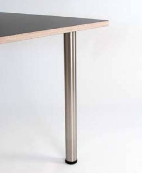 Noga stołu IGA fi60x1100mm/nikiel satyna (Zdjęcie 5)
