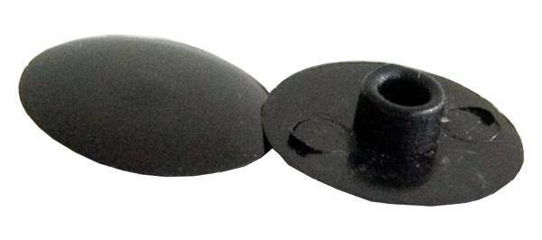 Przykrywka 12mm czarna (Zdjęcie 1)
