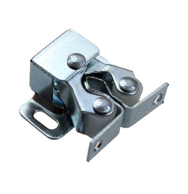 Zatrzask meblowy rolkowy z metalu ocynk
