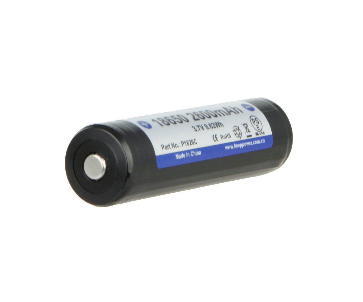 Akumulator KEEPPOWER ICR18650-260PCM 2600mAh Li-ION (Zdjęcie 3)