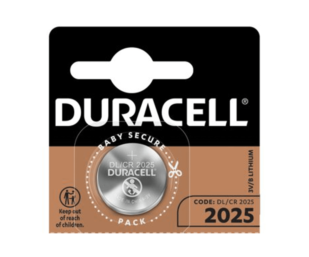 Bateria litowa Duracell CR2025 (1 sztuka) (Zdjęcie 1)