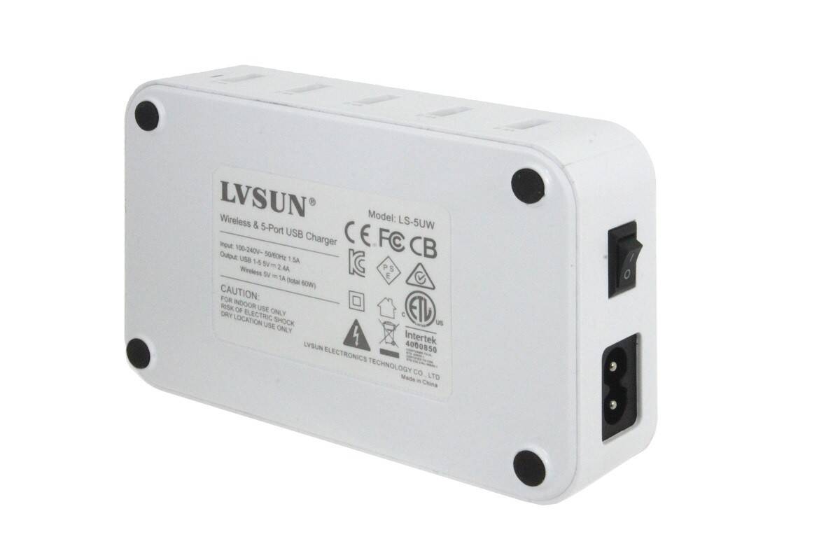 Ładowarka bezprzewodowa USB LVSUN LS-5UW (Zdjęcie 5)