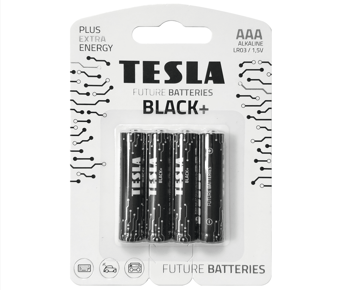 Bateria alkaliczna LR03 TESLA BLACK+ 1,5V