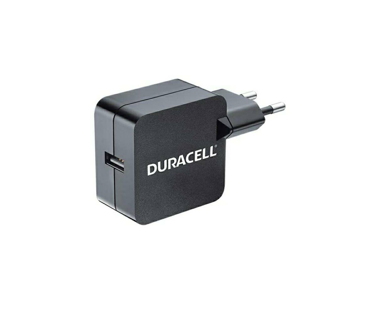 Ładowarka sieciowa DURACELL 5V 2.4A USB2 (Zdjęcie 1)