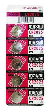 Bateria litowa Maxell CR2025 B5