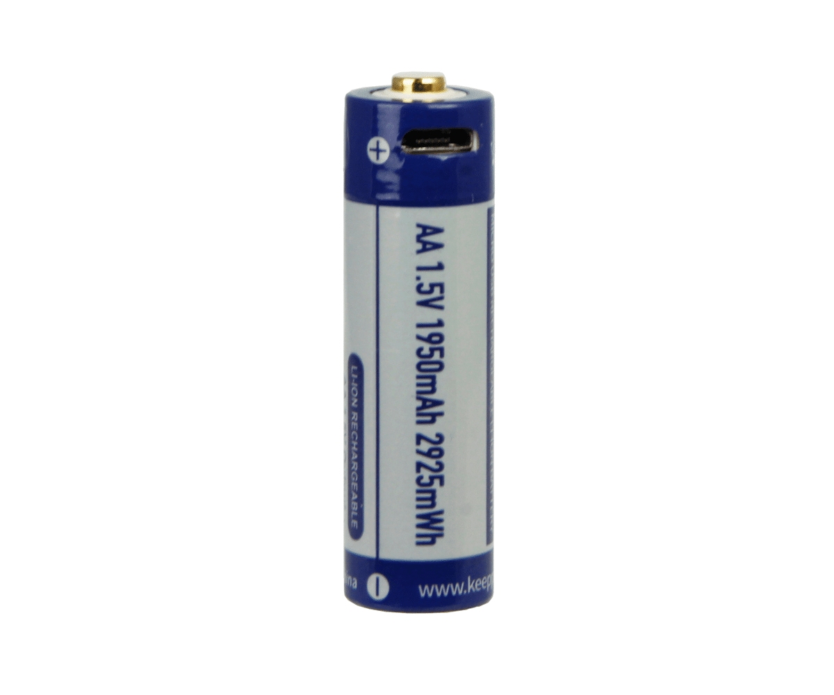 Akumulator KEEPPOWER ICR14500-195PCM 1950mAh Li-ION micro-USB (Photo 2)
