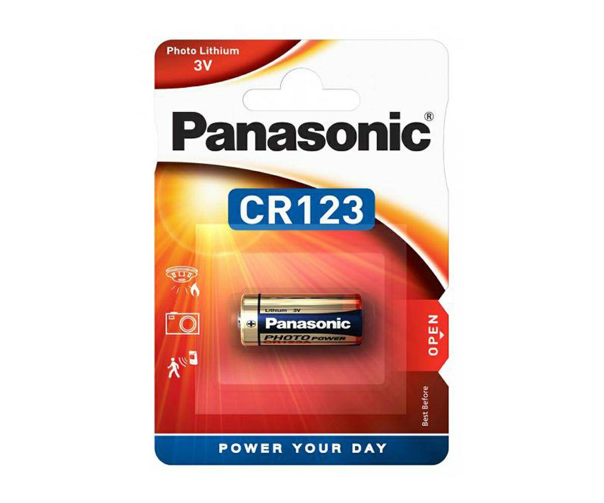 Bateria litowa Panasonic CR123A (1 sztuka)