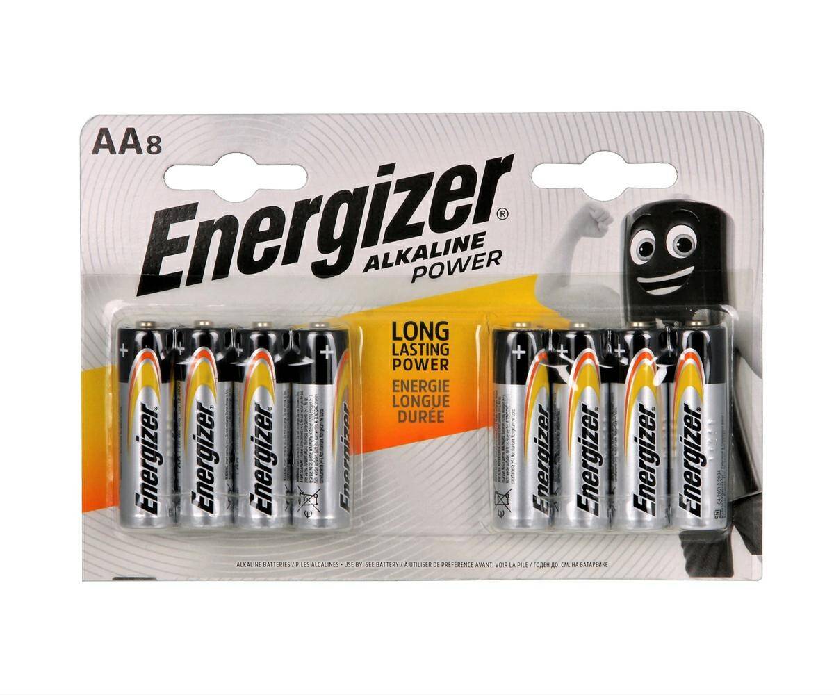Bateria alkaliczna LR6 AA ENERGIZER POWER (8 sztuk)