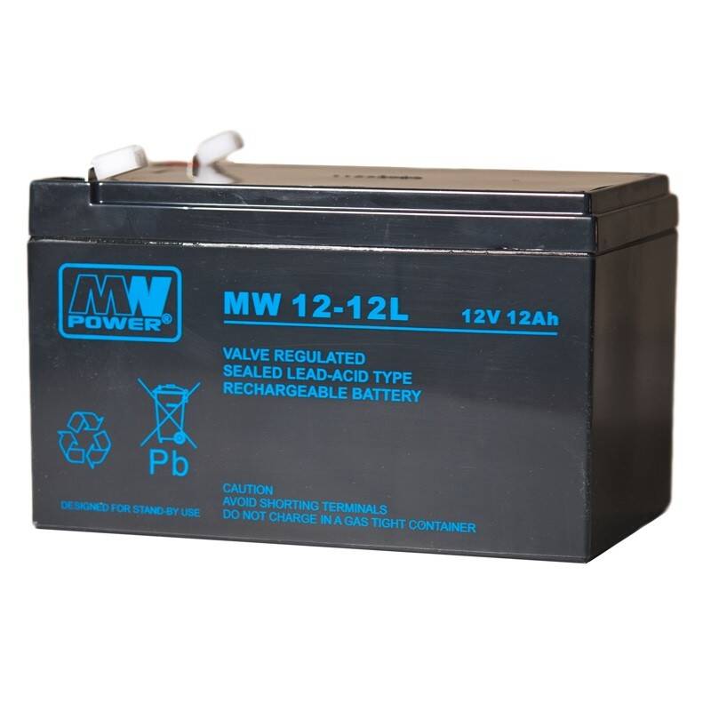 Akumulator żelowy 12V 12Ah MWL (Zdjęcie 1)