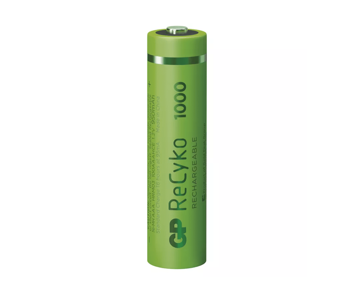 Akumulatorki GP Recyko R03 AAA 950mAh (2 sztuki) (Zdjęcie 3)