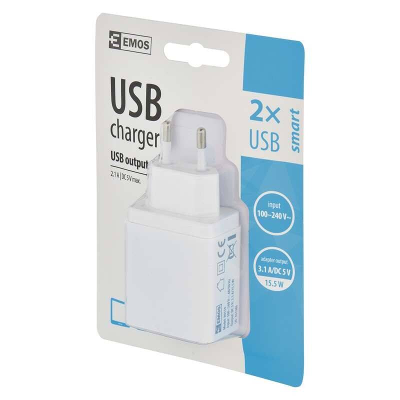 Ładowarka USB SMART 3,1A EMOS V0114 (Zdjęcie 5)