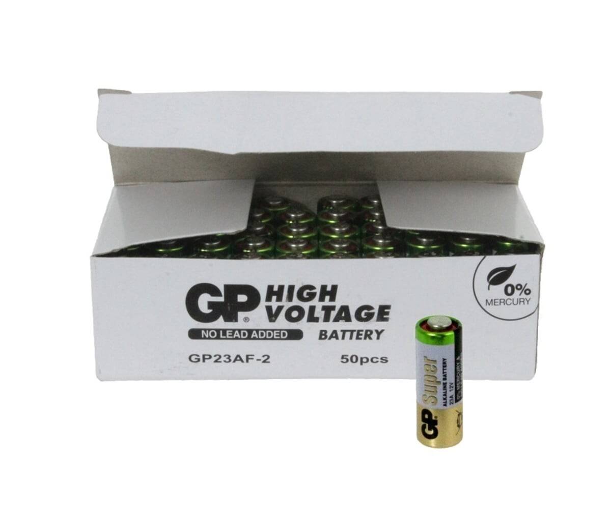 GP Alkaline Super 23A 12V Security - 1 Pack 🔋 BatteryDivision