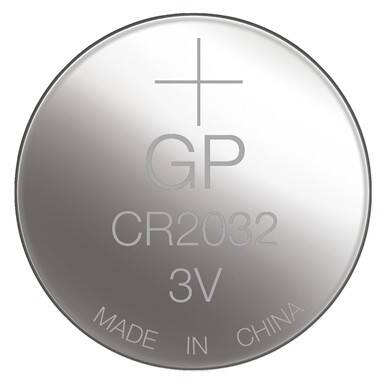 Lithium battery GP CR2032 (5 units) (Photo 2)
