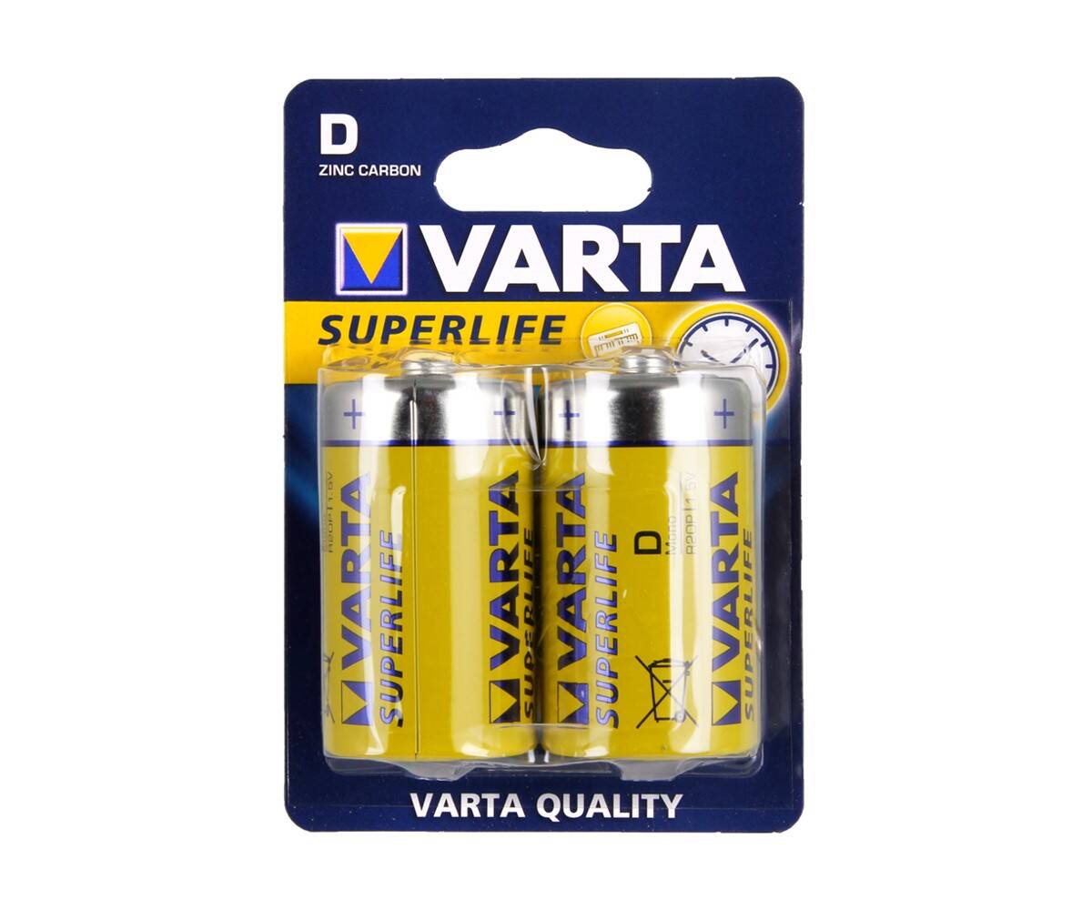 Battery R20P VARTA SUPERLIFE (2 units)