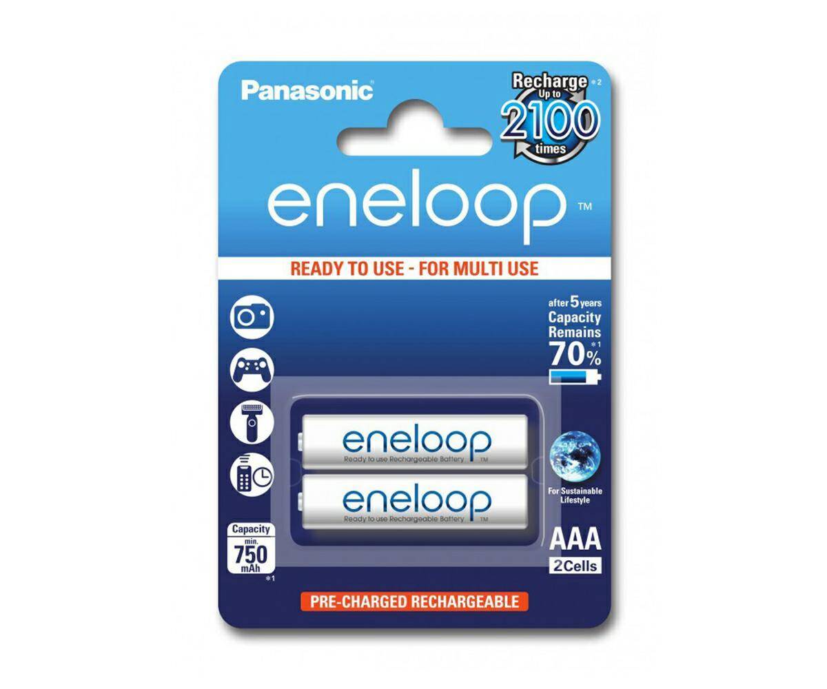 Panasonic Eneloop R03/AAA 800mAh B2 (Zdjęcie 1)