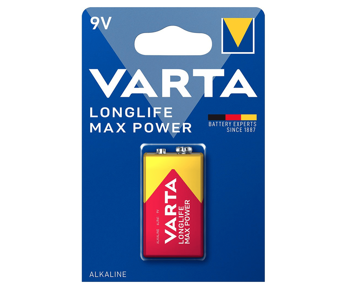 Bateria alk.6LF22 VARTA LongMAX Power B1