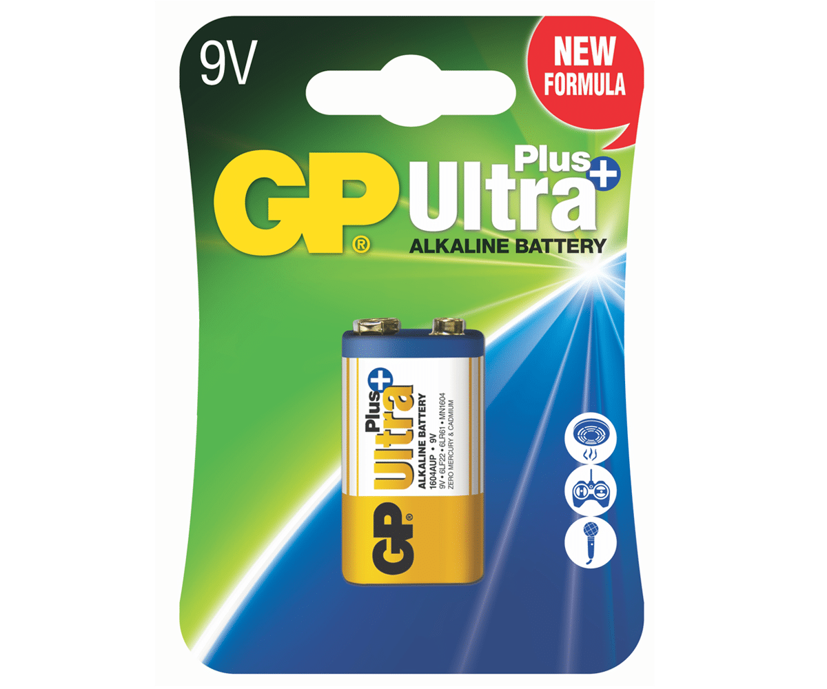 Alkaline battery 6LF22 GP ULTRA PLUS