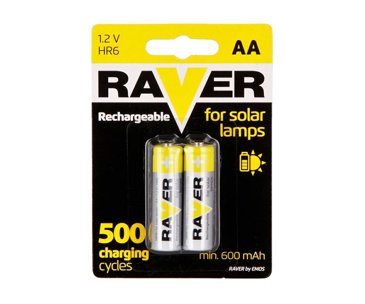 Akumulator R6 600mAh Raver Solar (2 sztuki) (Zdjęcie 1)