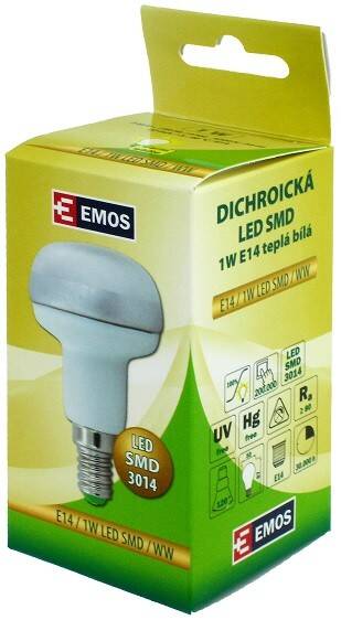 Żarówka EMOS CERAMIC LED  E14 1W