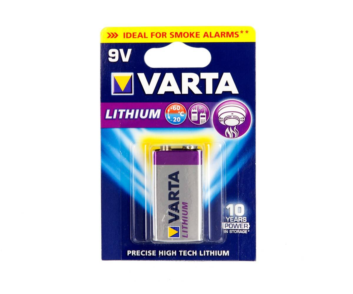 Bateria litowa Varta 9VL (Zdjęcie 1)