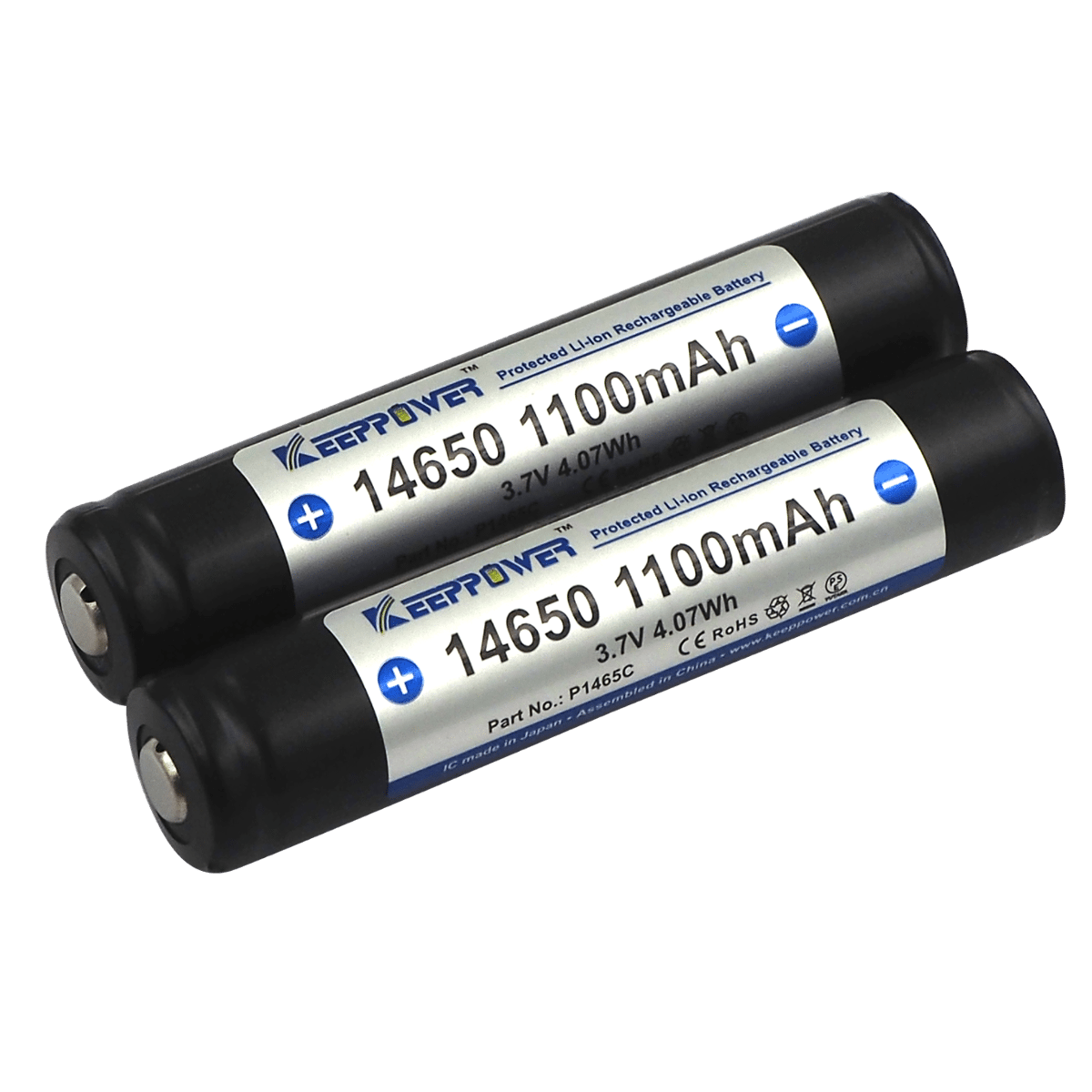 Akumulator KEEPPOWER ICR14650-110PCM 1100mAh 7/5AA Li-ION (Zdjęcie 2)