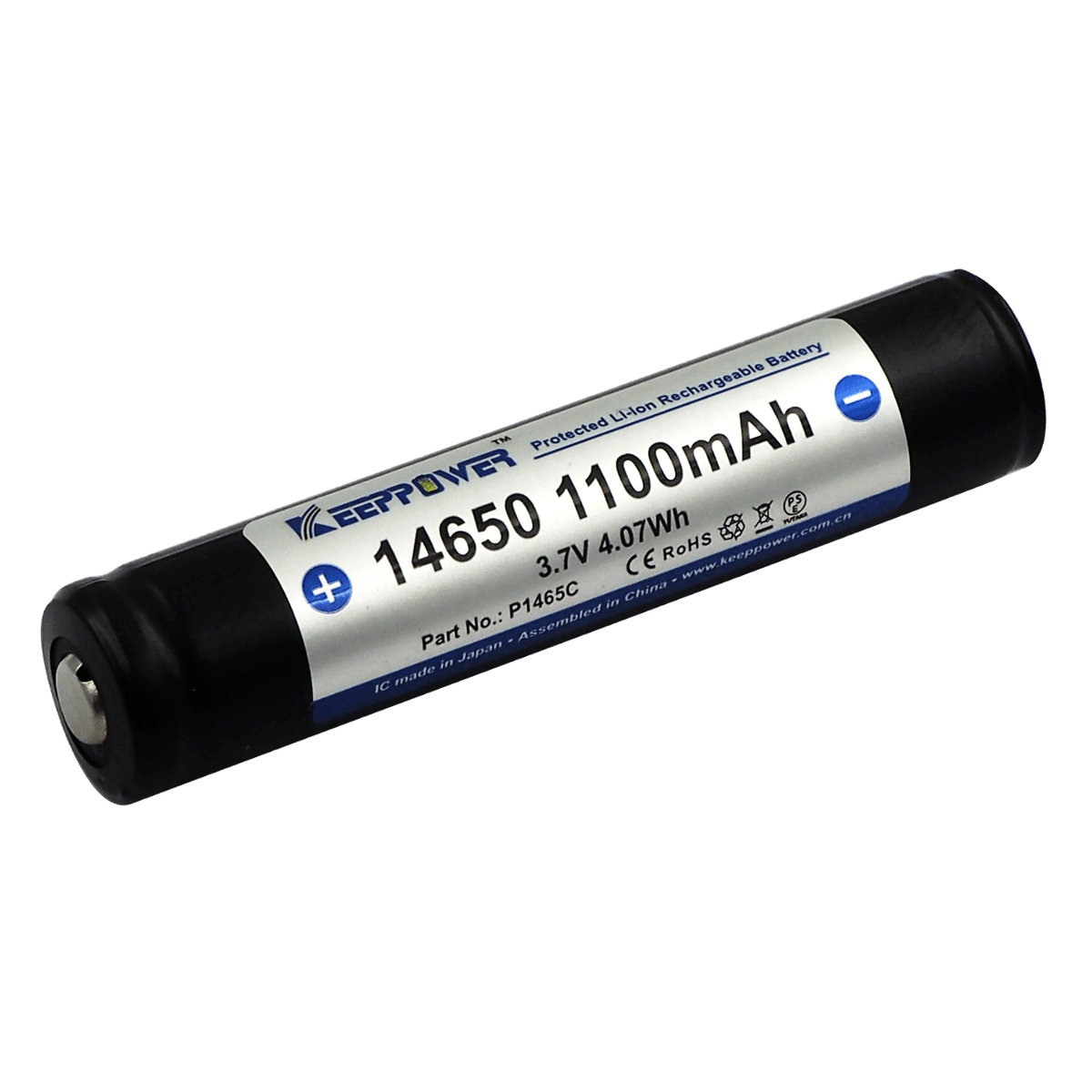 Akumulator KEEPPOWER ICR14650-110PCM 1100mAh 7/5AA Li-ION (Zdjęcie 4)
