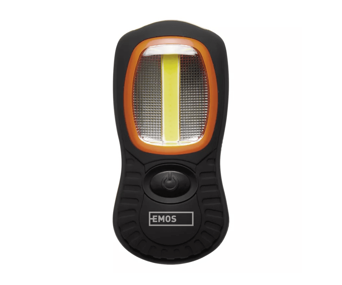 Latarka EMOS COB LED+3 LED P3883 (Zdjęcie 2)