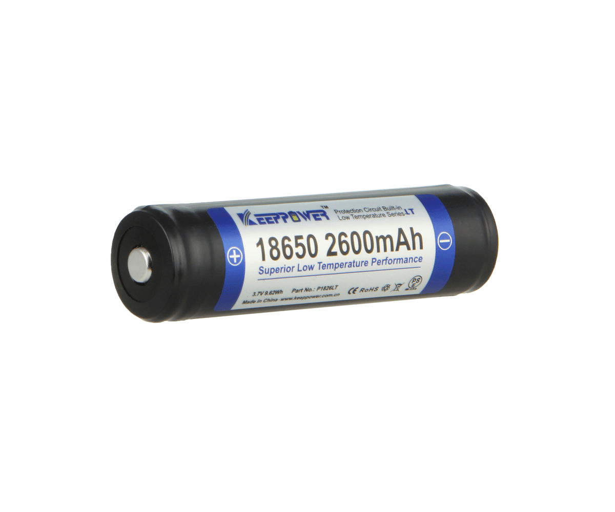 Akumulator KEEPPOWER ICR18650-260PCM-LT 2600mAh Li-ION (Zdjęcie 3)