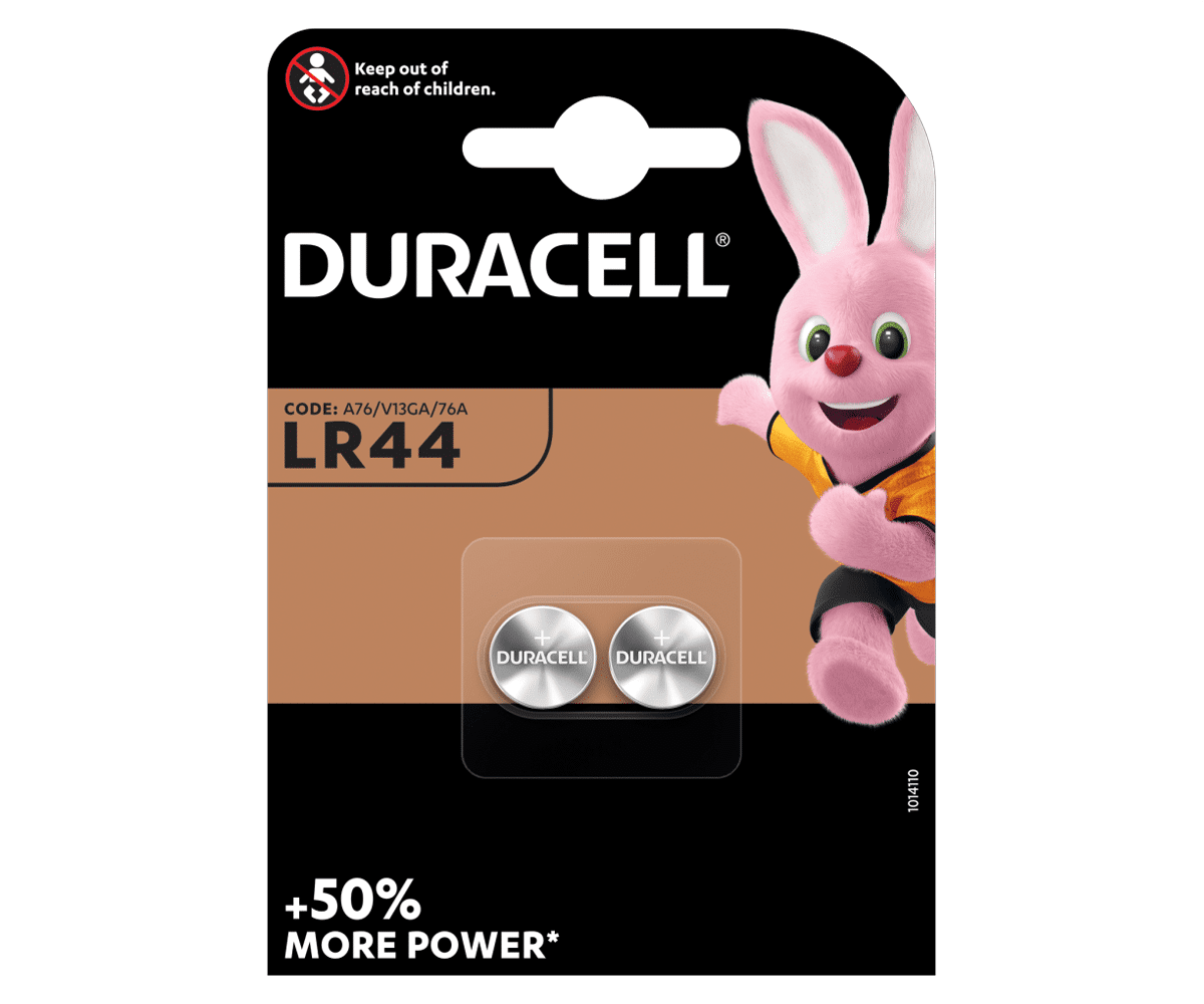 Watch battery AG13/LR44 DURACELL (2 pieces)