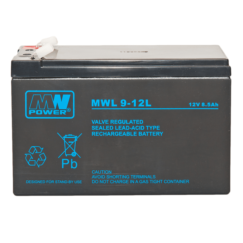 Akumulator żelowy 12V/9Ah MWL T2 Pb