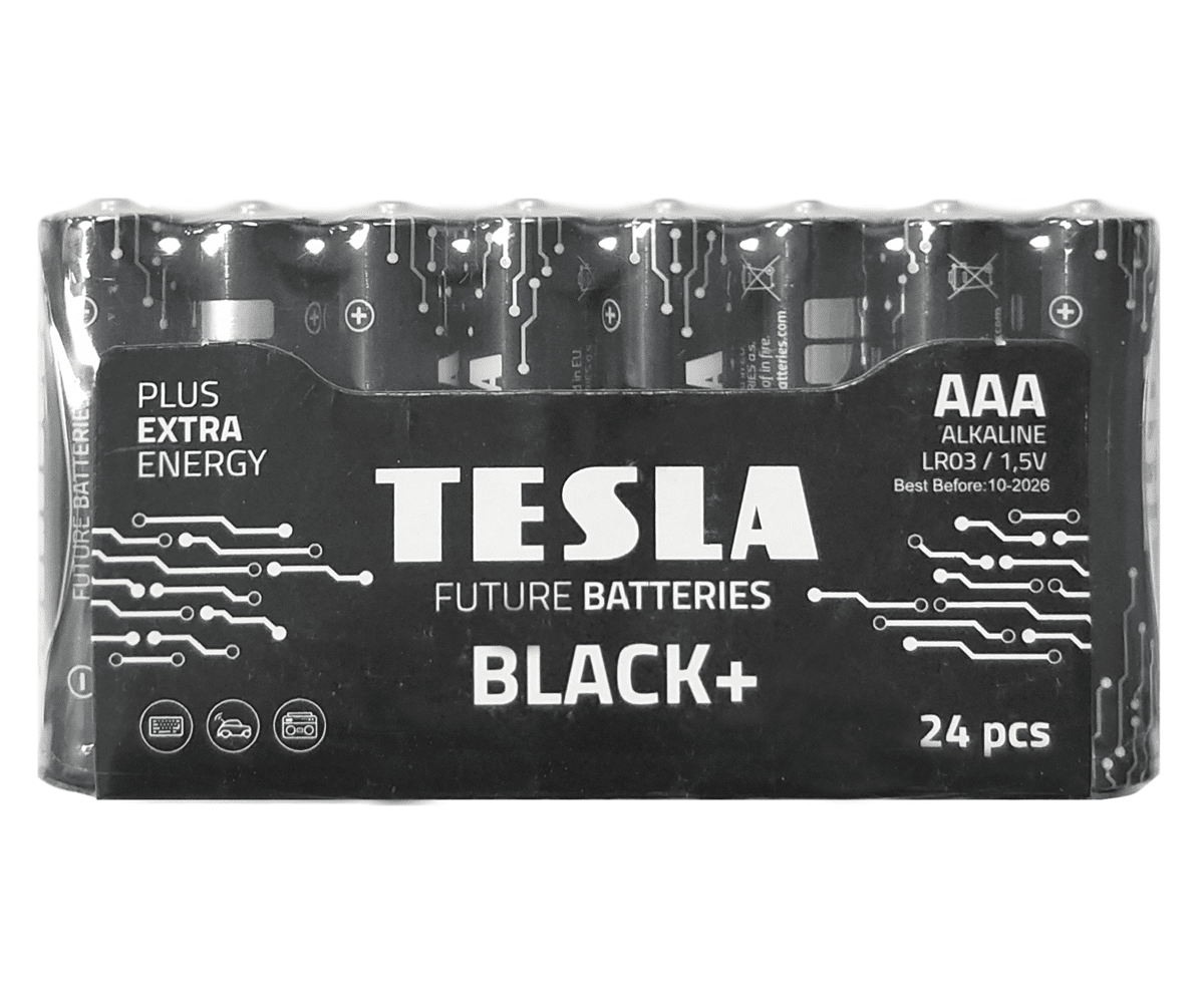 Bateria alkaliczna LR03 TESLA BLACK+ 1,5V (Photo 1)
