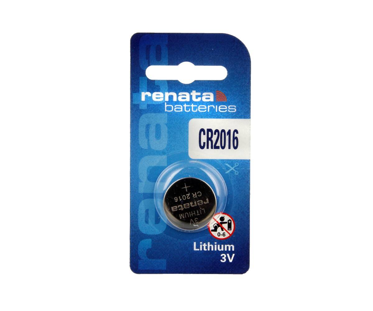 Renata Lithium battery CR2016 (1 piece)